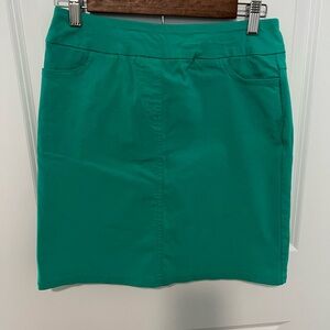 Slim-Sation Green Knee-Length Pencil Skirt is fully lined.
